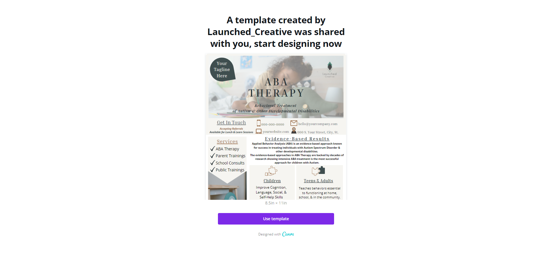 How To Publish Canva Landing Page | Launched Creative Designs Support